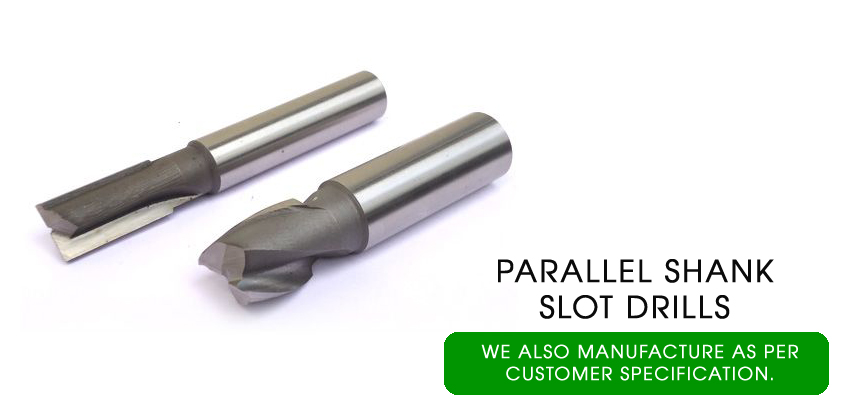 parallel shank slot drills