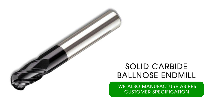 solid carbide ballnose endmill