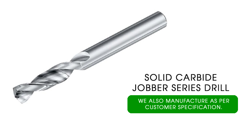 solid carbide jobber series drill